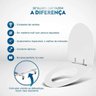 Assento Sanitário Laqueado Studio Bordo para Vaso Incepa - 5