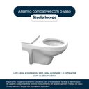 Ver imagem 4 de Assento Sanitário Laqueado Studio Bordo para Vaso Incepa