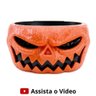 Petisqueira Abóbora Jack para Decoração de Halloween - Cromus - 1un - 1