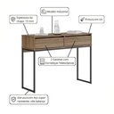 Ver imagem 2 de Aparador Buffet Master 2 Gavetas para Sala 90 Cm - Affara