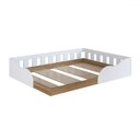 Ver imagem 1 de Cama Montessoriana Casal Memphis Branco - Art In Móveis
