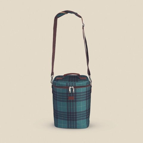 Bolsa Térmica para 4 Garrafas 12l Verde - A\casa
