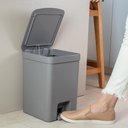 Ver imagem 4 de Lixeira com Pedal Trium 30 L Branco ou