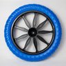 RODA ARO 12 - ARO PP / PNEU EVA - DIVERSAS CORES - ARO FLOR PRETO/PNEU AZUL - 3