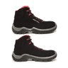 Bota De Segurança Estival Microfibra Preto E Vermelho En10071s2 CA 28.543 - 43 - 3