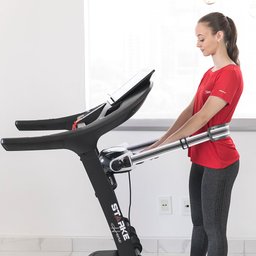 Esteira Ergométrica Starke Home SH 3.5 c/ Massageador e Inclinação Eletr. - Motor DC 3HP até 14km/h: - 7