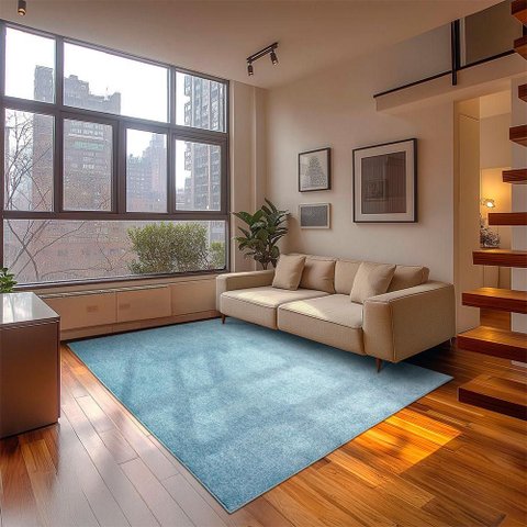 Tapete Relex N Azul 200x250cm Tapetes São Carlos