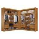 Ver imagem 3 de Closet Casal Premium 8 Gavetas Amoudi Móveis Freijó Trend