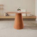 Ver imagem 1 de Mesa de Jantar Cone Redonda Madeira Maciça 108cm Mel