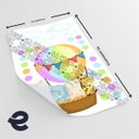 Ver imagem 2 de Adesivo kit infantil animais balão bolinhas colorido