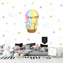 Ver imagem 1 de Adesivo kit infantil animais balão bolinhas colorido