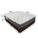 Ver imagem 6 de Cama Box Casal + Colchão de Espuma D33 Ortobom Iso 100 59x138x188:marrom