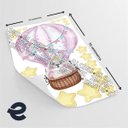 Ver imagem 2 de Adesivo Kit Infantil menina animal balão coelha bandeirinhas