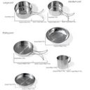 Ver imagem 5 de Kit Panelas em Inox Camping Cozinha Acampamento Outdoor Completo 8 Peças Panela Viagem Praia Pesca