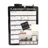 LOUSA PLANEJAMENTO SEMANAL MAGNETICA COMPLETA COM PLANNER ACESSORIOS QUADRO DE RECADOS AVISO - 1