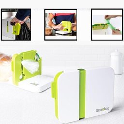 SELADORA LACRADORA SACOLAS ALIMENTOS SACOS EM METAL LACRA GUARDA VOLUMES SUPERMERCADO LOJA COZINHA C - 1