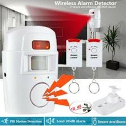 Alarme Segurança Residencial sem Fio 2 Controles Sensor Detector de Presenca Comercial Industrial - 4 Alarme Segurança Residencial sem Fio 2 Controles Sensor Detector de Presenca Comercial Industrial - 4