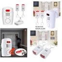 Ver imagem 1 de Alarme Segurança Residencial sem Fio 2 Controles Sensor Detector de Presenca Comercial Industrial