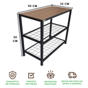 Ver imagem 6 de Sapateira Banco Strassis Design Sd-3501-60 Preto