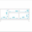 Ver imagem 4 de Rack para TV até 55 Polegadas com Porta Basculante MDF