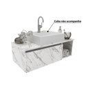 Ver imagem 5 de Gabinete para Banheiro c/ 1 Porta - Branco