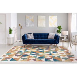 Tapete para Sala Área Externa Sisal Aurora 04 Colorido 2,50x3,00m - Edantex - 5