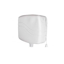 Caixa Descarga Plástica 9 Litros Branca - Metasul, Opção: Branco(a) - 1