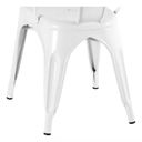 Ver imagem 3 de Cadeira Design Tolix Iron Industrial Aço Carbono Branca