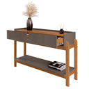 Ver imagem 5 de Aparador Buffet para Sala de Jantar e Estar Lizz 2 Gavetas e Pés Madeira Maciça Casa D