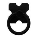 Ver imagem 2 de Kit 8 Dobradiças Mexicana + 4 Puxadores Argola Preto Pz-1063