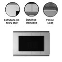 Ver imagem 2 de Painel para TV de até 75" 100% MDF com LED Maraco 2.0 Jequitiba/Off White
