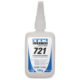 Cola Adesiva Instantânea Profissional Incolor 721 Tekbond:100g - 1