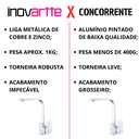 Ver imagem 2 de Torneira Monocomando Cromada Cozinha Área Gourmet Moderna Luxo Inovartte In54