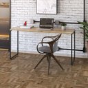 Ver imagem 2 de Mesa de Escritório Escrivaninha 150cm Dynamica Industrial C08 Carvalho - Mpozenato