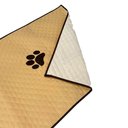 Ver imagem 5 de Kit 4 Pçs Peseira Cama Casal King Impermeável e Almofada Cheia para Pet: Preto