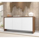 Ver imagem 1 de Aparador Buffet Madri Marrom Branco