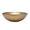 Ver imagem 3 de Gabinete de Vidro 60cm para Banheiro Cuba Redonda Dourado - Dahora