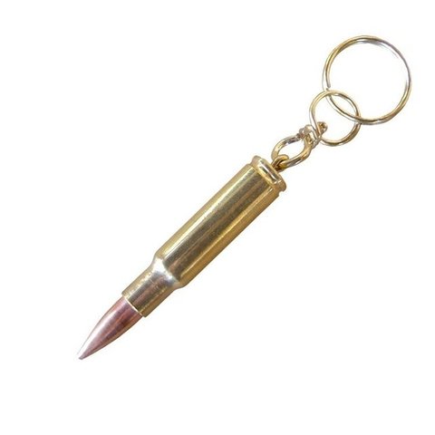 Chaveiro Projétil 762 Dourado