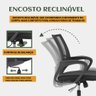 Cadeira de Escritório Ergonômica B33 Luvinco Estofado Mesh Braço Executivo Giratória Ajustável - 3
