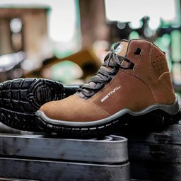 Bota de Segurança em Couro - Marrom - Estival - 42 - 7 Bota de Segurança em Couro - Marrom - Estival - 42 - 7