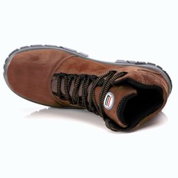 Bota de Segurança em Couro - Marrom - Estival - 42 - 5 Bota de Segurança em Couro - Marrom - Estival - 42 - 5