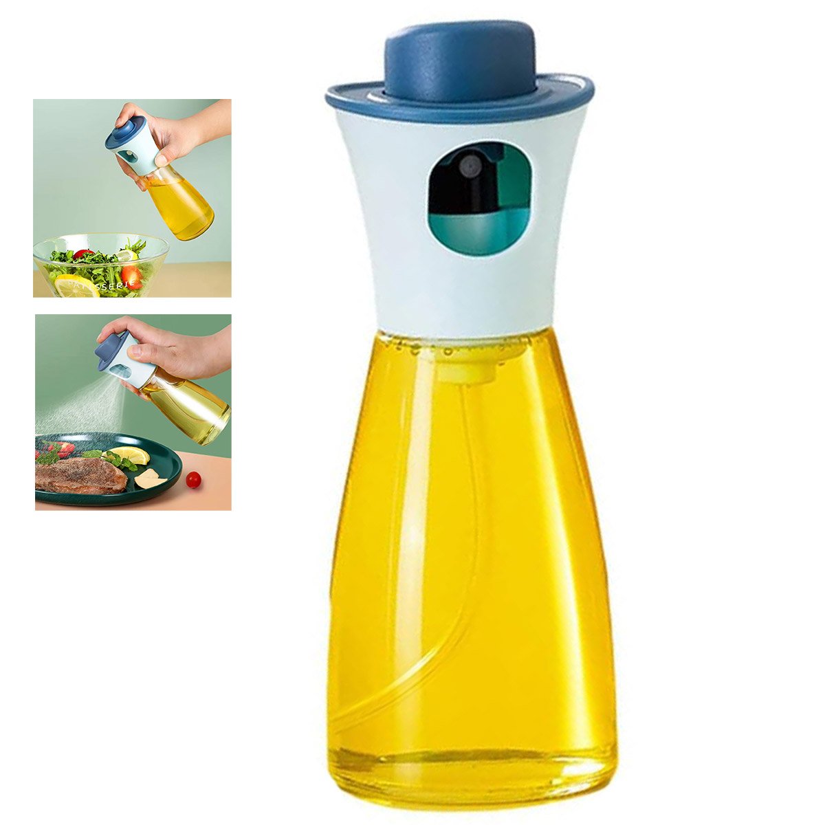 Spray Borrifador Oleo Azeite Vinagre Cozinha Preparo Salada Refeiçao Pulverizador Galheteiro Armazen