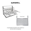 Ver imagem 5 de Kit Churrasqueira Gourmet Três Aguas Preta 70cm com Suporte