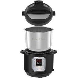 Panela De Pressão Elétrica Instant Pot Duo60 Multiuso Programável Preta 110V - 4