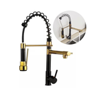 Ver imagem 6 de Kit Cuba Pia Aço Inox Preta Quadrada Gourmet e Torneira Flexível Preta e Dourada Brinovar