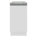 Ver imagem 2 de Balcão Glamy 40cm 1 Porta Branco Madesa