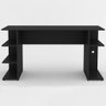 Mesa para Computador Gamer Tech para 2 Monitores 3 Prateleiras Preto - Panorama Móveis - 7