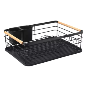 Escorredor de Louça Metal Porta Talheres Pratos Copos