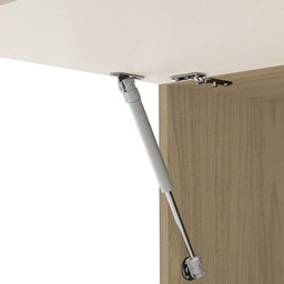 Armário de Cozinha Modulada 3 Peças Lina11 K02 Vanilla/Freijó - Mpozenato - 3