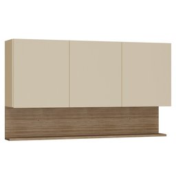 Armário de Cozinha Modulada 3 Peças Lina11 K02 Vanilla/Freijó - Mpozenato - 7